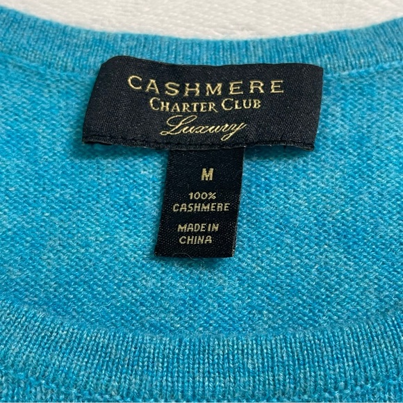 Charter Club Crewneck cashmere sweater - Picture 4 of 7